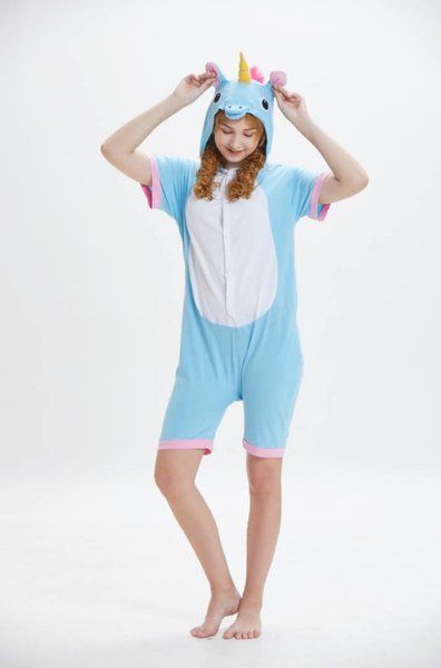 Кигуруми взрослая BearWear Единорог (летняя)