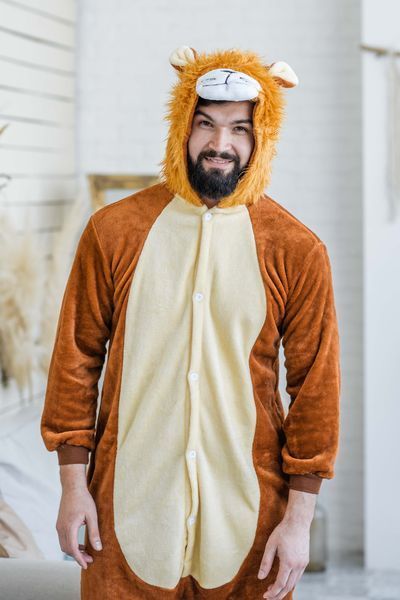 Пижама Кигуруми взрослая BearWear Лев New, K1W1-0092-XL