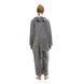 Пижама Кигуруми взрослая BearWear Хаски New (на молнии) серый, K1W1-0190-XL