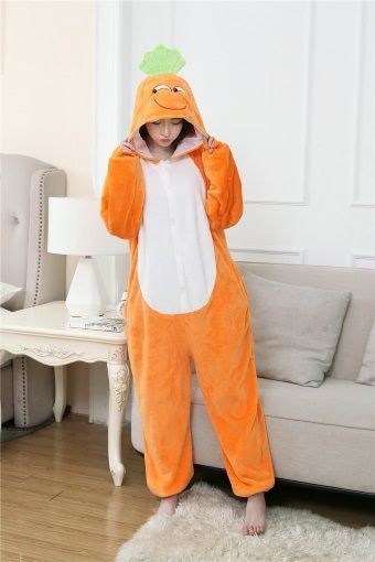 Пижама Кигуруми взрослая BearWear Морковка, K1W1-0133