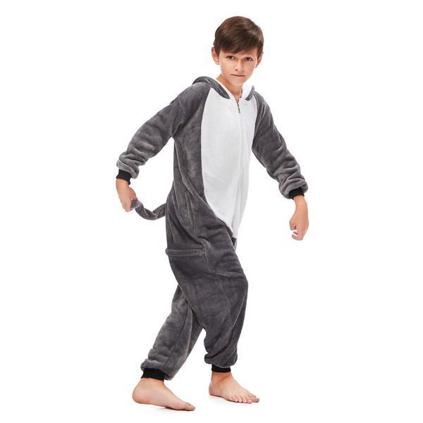 Пижама Кигуруми детская BearWear Хаски New (на молнии), K0W1-0133-XL