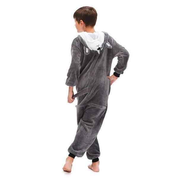 Пижама Кигуруми детская BearWear Хаски New (на молнии), K0W1-0133-XL