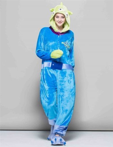 Пижама Кигуруми взрослая BearWear Инопланетянин, K1W1-0127
