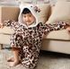 Пижама Кигуруми детская BearWear Китти леопард, K0W1-0004