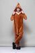 Пижама Кигуруми взрослая BearWear Эмоджи Пуу, K1W1-0043