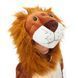 Пижама Кигуруми детская BearWear Лев New 3D (на молнии), K0W1-0147-XL