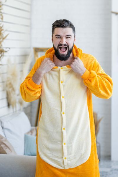 Пижама Кигуруми взрослая BearWear Лев, K1W1-0053