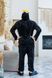 Пижама Кигуруми взрослая BearWear Пингвин черный, K1W1-0071