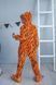 Пижама Кигуруми детская BearWear Тигр New (на молнии), K0W1-0086-XL
