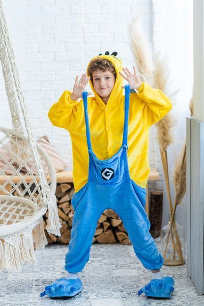 Пижама Кигуруми детская BearWear Миньон, K0W1-0036-XL