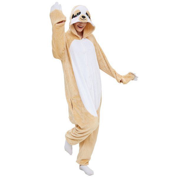 Пижама Кигуруми взрослая BearWear Ленивец, K1W1-0178