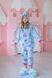 Пижама Кигуруми детская BearWear Единорог сладкие сны голубой (на молнии), K0W1-0072-XL