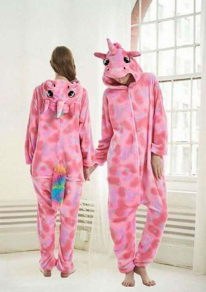 Пижама Кигуруми взрослая BearWear Единорог New звездочка Айс (на молнии), K1W1-0154