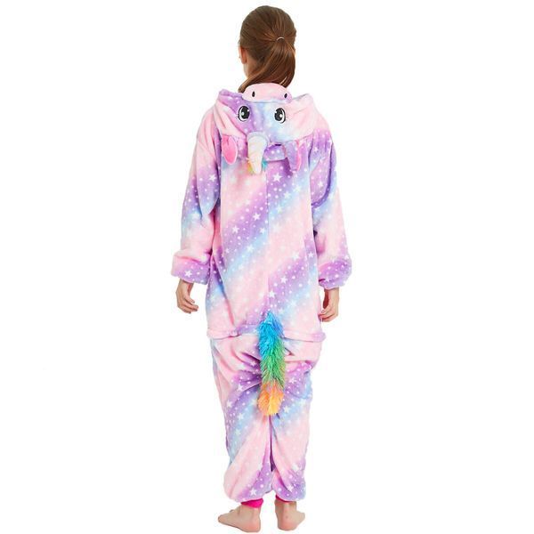 Пижама Кигуруми детская BearWear Единорог звездное небо New (на молнии), K0W1-0128-XL