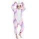 Пижама Кигуруми детская BearWear Единорог звездное небо New (на молнии), K0W1-0128-XL