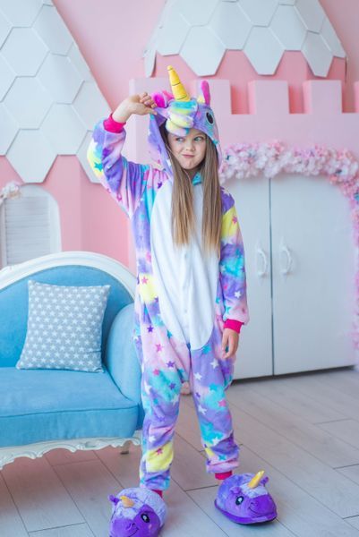 Пижама Кигуруми детская BearWear Единорог Звездочка, K0W1-0012-XL
