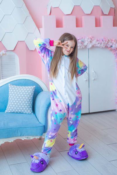 Пижама Кигуруми детская BearWear Единорог Звездочка, K0W1-0012-XL