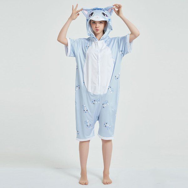 Кигуруми взрослая BearWear Котик летняя (ледяной шелк)