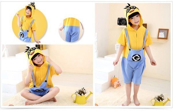 Кигуруми детская BearWear Миньон (летняя)