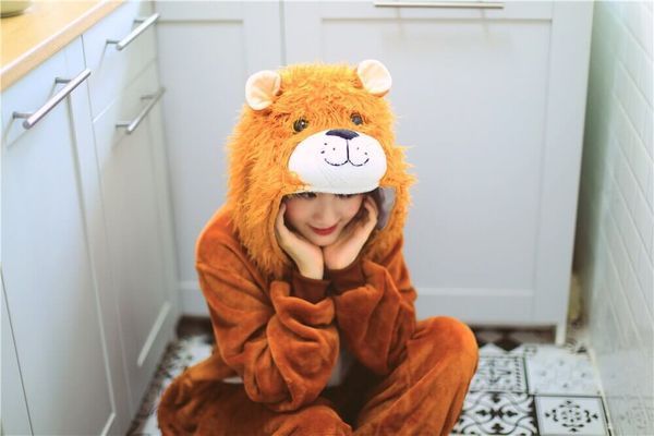 Пижама Кигуруми взрослая BearWear Львенок, K1W1-0142