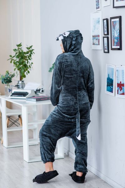 Пижама Кигуруми взрослая BearWear Волк, K1W1-0011