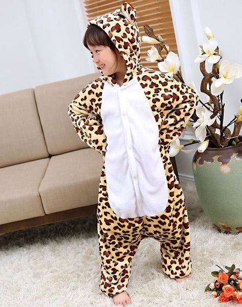 Пижама Кигуруми детская BearWear Леопард, K0W1-0121
