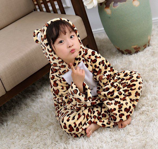Пижама Кигуруми детская BearWear Леопард, K0W1-0121