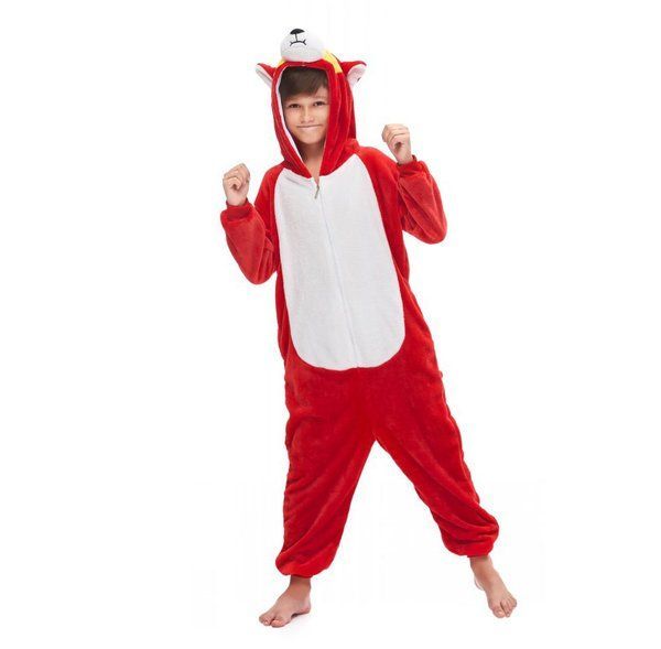 Пижама Кигуруми детская BearWear Огненный пес (на молнии), K0W1-0120