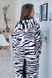Пижама Кигуруми взрослая BearWear Зебра Марти (Мадагаскар), K1W1-0042-XL