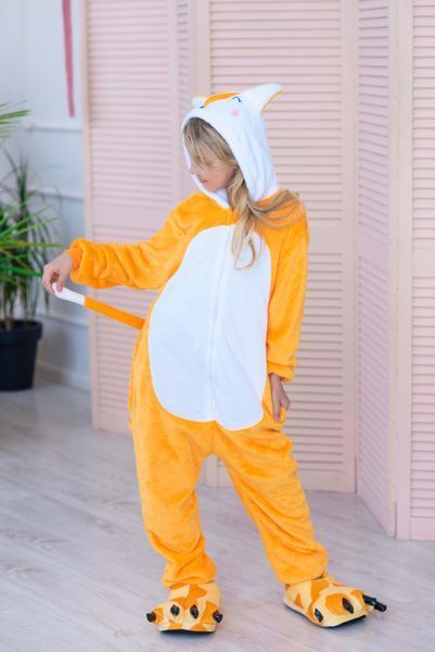 Пижама Кигуруми детская BearWear Лиса (на молнии), K0W1-0081-XL