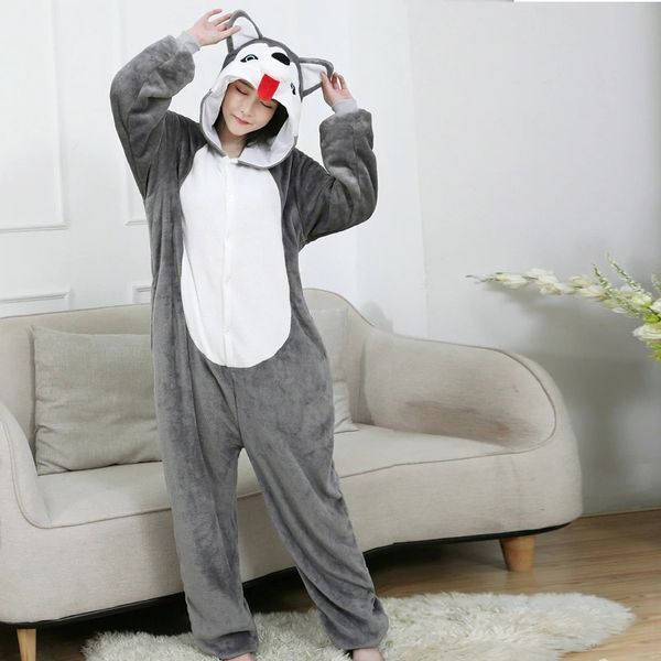 Пижама Кигуруми взрослая BearWear Хаски, K1W1-0169-XL