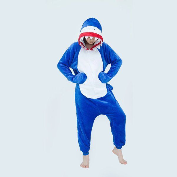 Пижама Кигуруми детская BearWear Акула New, K0W1-0115-XL