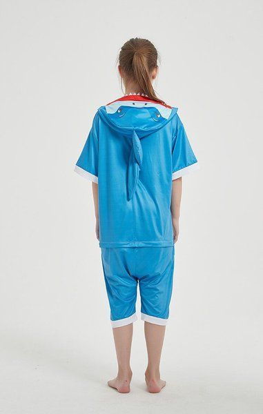 Кигуруми детская BearWear Акула летняя (ледяной шелк)