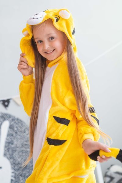 Пижама Кигуруми детская BearWear Тигр желтый, K0W1-0051-XL