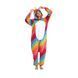 Пижама Кигуруми взрослая BearWear Единорог чешуя (на молнии), K1W1-0033