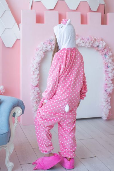 Пижама Кигуруми детская BearWear Китти горошек, K0W1-0003-XL