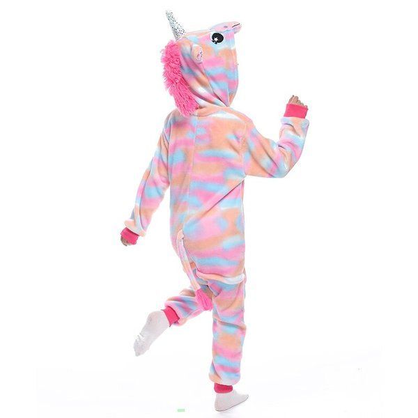Пижама Кигуруми детская BearWear Единорог маршмеллоу (на молнии), K0W1-0122