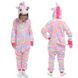 Пижама Кигуруми детская BearWear Единорог маршмеллоу (на молнии), K0W1-0122