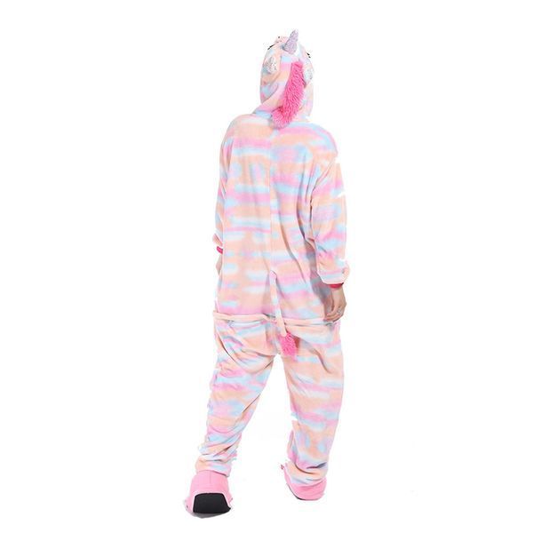 Пижама Кигуруми взрослая BearWear Единорог маршмеллоу (на молнии), K1W1-0174