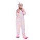 Пижама Кигуруми взрослая BearWear Единорог маршмеллоу (на молнии), K1W1-0174