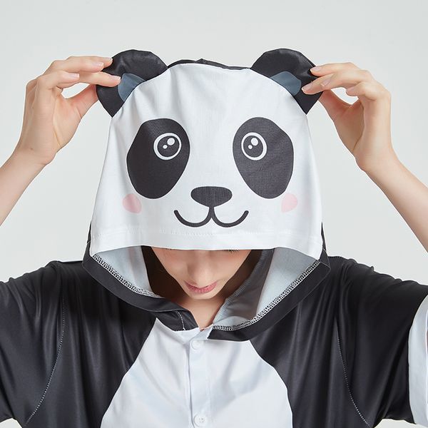 Кигуруми детская BearWear Панда летняя (ледяной шелк)