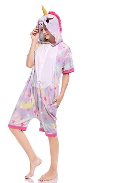 Кигуруми взрослая BearWear Единорог звездочка (летняя)