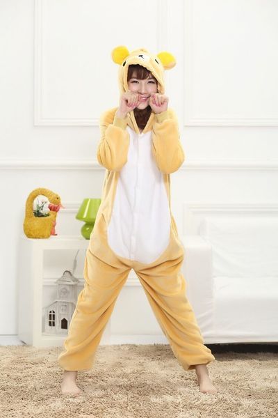 Пижама Кигуруми взрослая BearWear Мишка Рилаккума, K1W1-0061