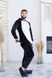 Пижама Кигуруми взрослая BearWear Котик черный, K1W1-0048