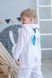 Пижама Кигуруми детская BearWear Зайка бело-голубой, K0W1-0028-XL