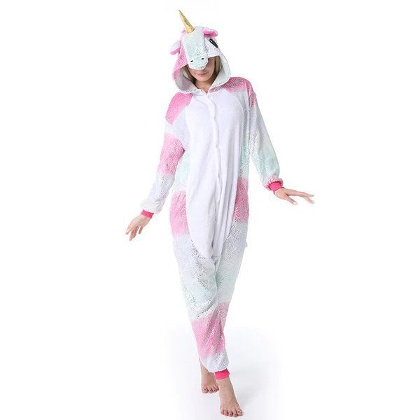Пижама Кигуруми взрослая BearWear Единорог Блинки, K1W1-0196-XL