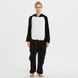 Пижама Кигуруми взрослая BearWear Хаски New (на молнии) черный, K1W1-0189